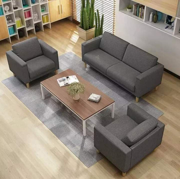 Living room set 3-piece - Gray - km244