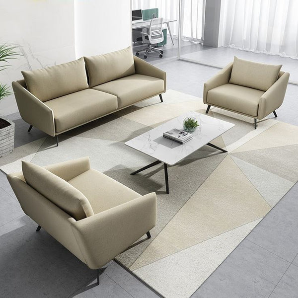 Living room set 3-piece - Beige - km335