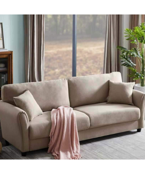 Sofa Swedish Wood 90x160 cm - Beige - LO.HO.127