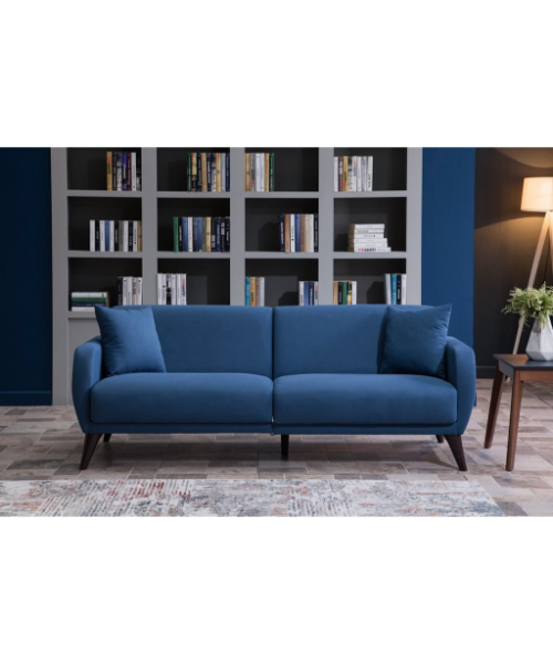 Sofa Swedish Wood 80x210 cm - Petrole - MEGAST132