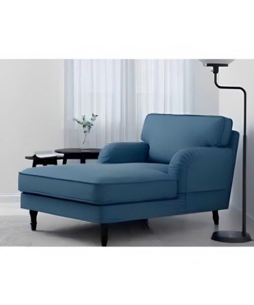 Chaise longue Swedish wood 180x85 cm - Blue - SOF81626